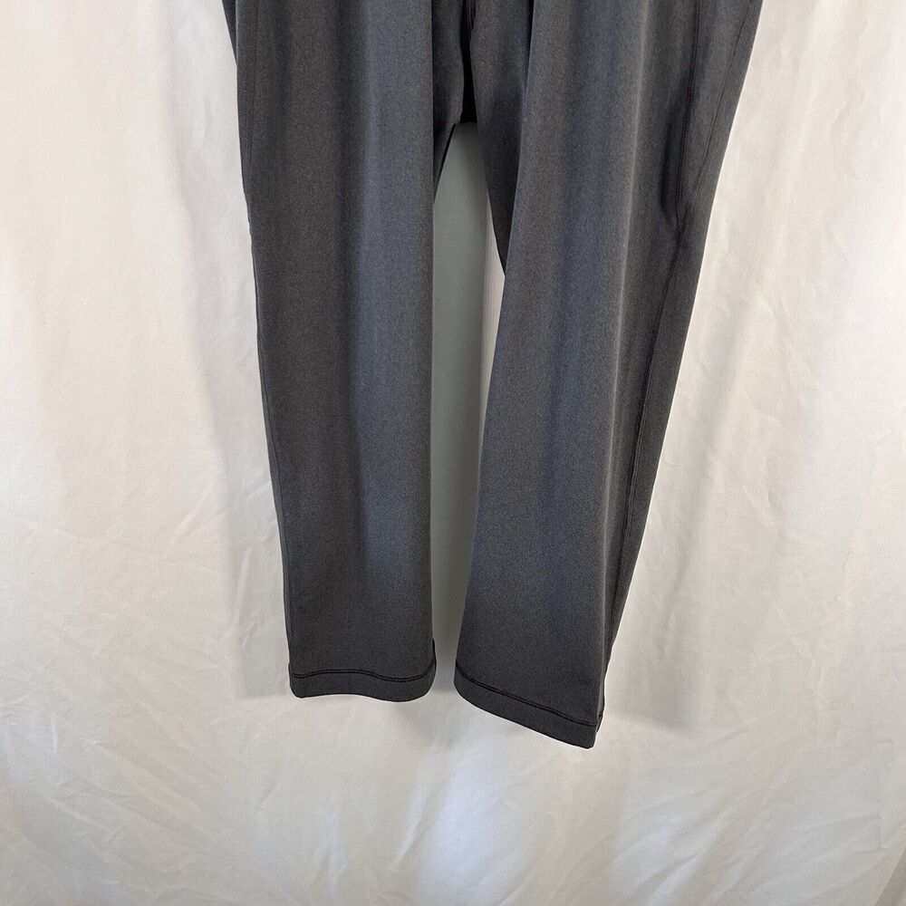 New Isabel Maternity Leggings Women's Large Grey Pull On Active Capri Crossover - Picture 3 of 9